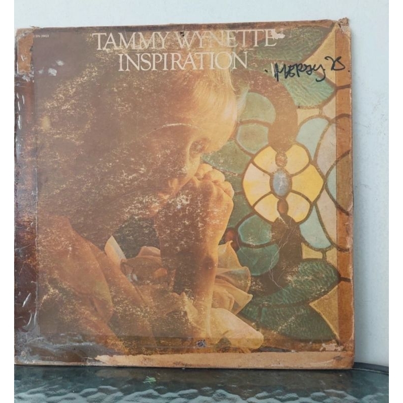 Vinyl Piringan Hitam 12 inch Tammy Wynette-Inspiration