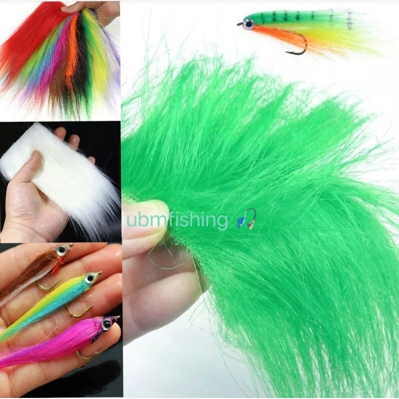 10 PCS /1Lembar  Bulu Halus Umpan Sabiki / Kotrekan umpan pancing / umpan ikan kembung / umpan ikan 