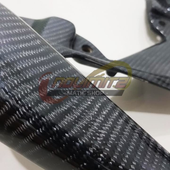 Behel Begel Potong Tanduk Sporty Carbon Kevlar Parts ORI Yamaha NMAX OLD