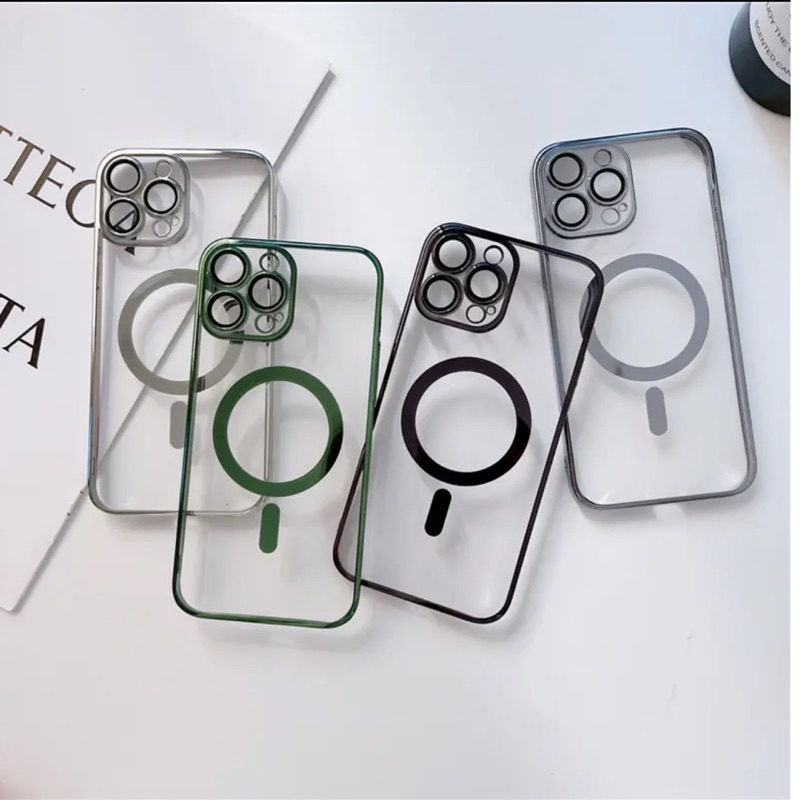 ULTRA PLATED MAGSAFE WITH LENSPRO ELECTRO METALIC Case iPhone 14 13 12 11 PRO MAX iPhone 14 PLUS-5