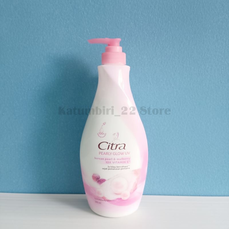 Citra Hand Body Lotion PEARLY WHITE UV 380ml