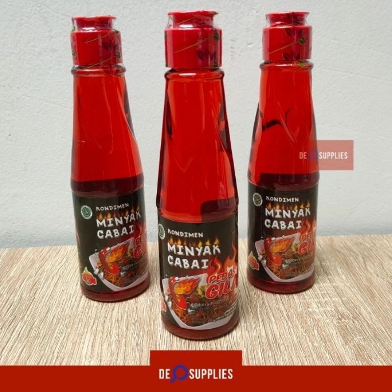 

Minyak Cabai Pedas Gila Level30 135ml - Kondimen Cabe Chili Oil Pedes