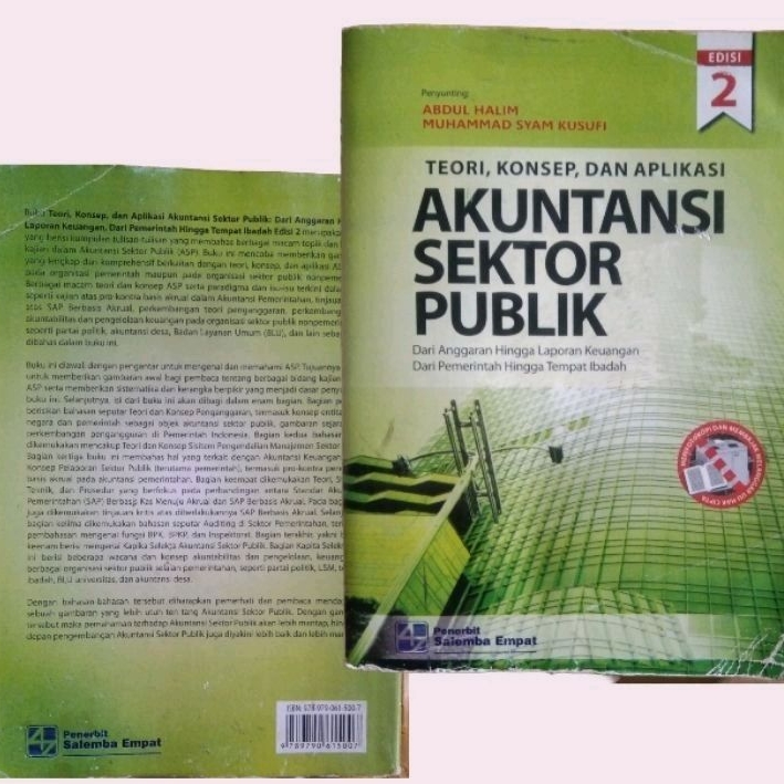 

Akuntansi Sektor Publik Edisi 2 // Abdul Halim-Muhammad Syam Kusufi (Second)