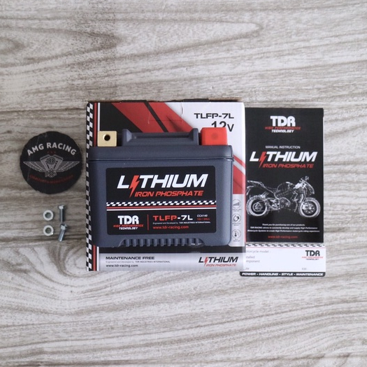 Aki Motor TDR Racing AKI Vario 125- Vario 150- Pcx 150 TLFP-7L Lithium