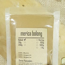 

MURAH BUBUK BIJI MERICA BOLONG 250 GRAM