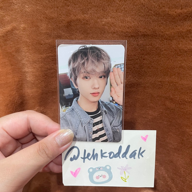 photocard jisung nct dream chilling