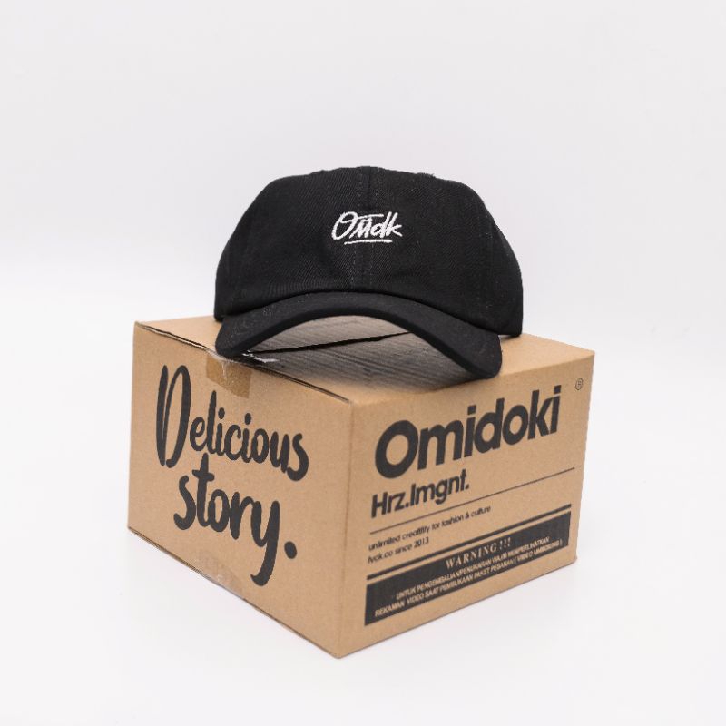 Omidoki Topi Polo Caps Hitam Jejox