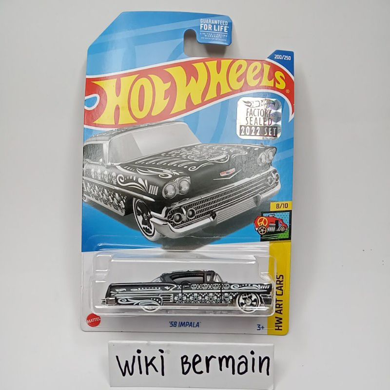 Hot Wheels 58 Impala Treasure Hunt Regular Factory Sealed 2022