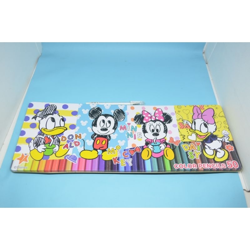 

pensil warna colour pencil disney 50 warna