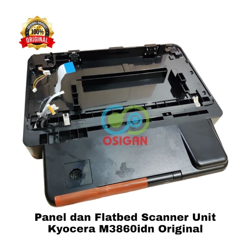 Panel Tombol LCD dan Flatbed Scanner Unit Kyocera M3860idn M3660idn