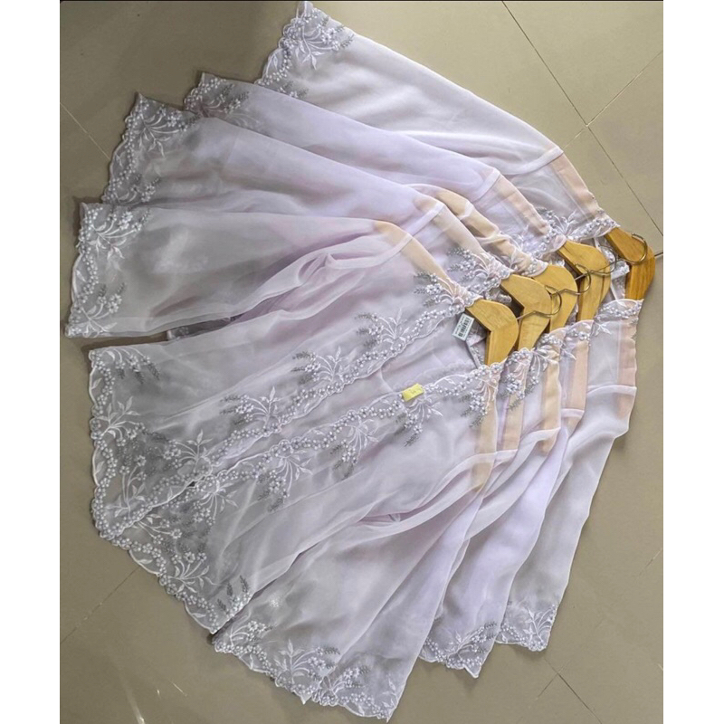 Kebaya bordir motif padi/ Kebaya bordir tangan lonceng/ Kebaya bordir bali