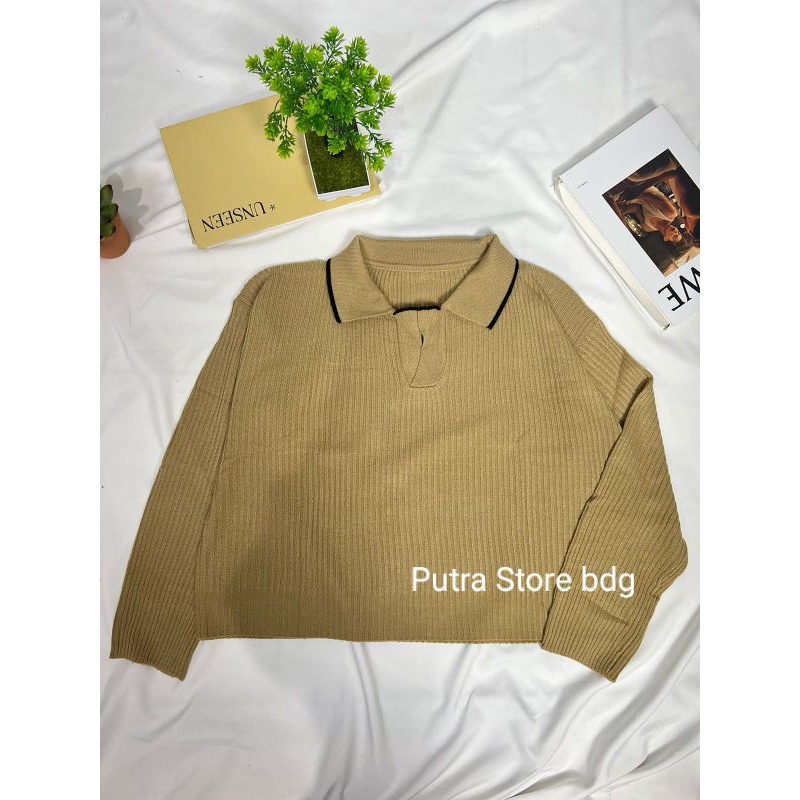 SWEATER POLO AMORA TERBARU