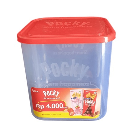 TOPLES POCKY BESAR FOOD GRADE HAMPERS HADIAH PARSEL TEMPAT PENYIMPANAN MAKANAN PERLENGKAPAN DAPUR SN