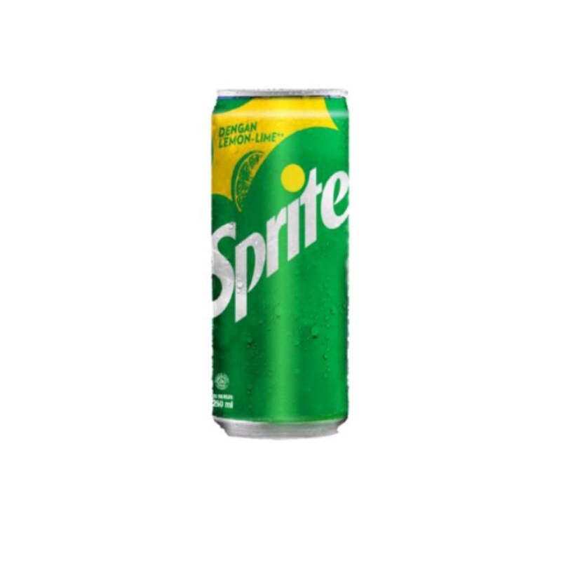 

Sprite Can Minuman Soda Soft Drink Lemon Lime 250ml