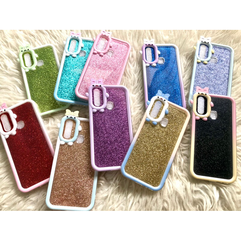 CASING 3D DESIGN GLITTER FOR REDMI 9a 10A 9c note 9