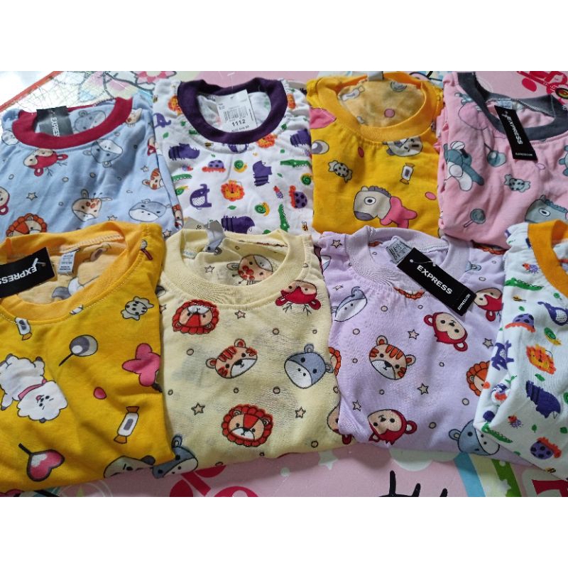 setelan anak usia 1- 2 tahun/ baju tidur anak/baju anak paket usaha