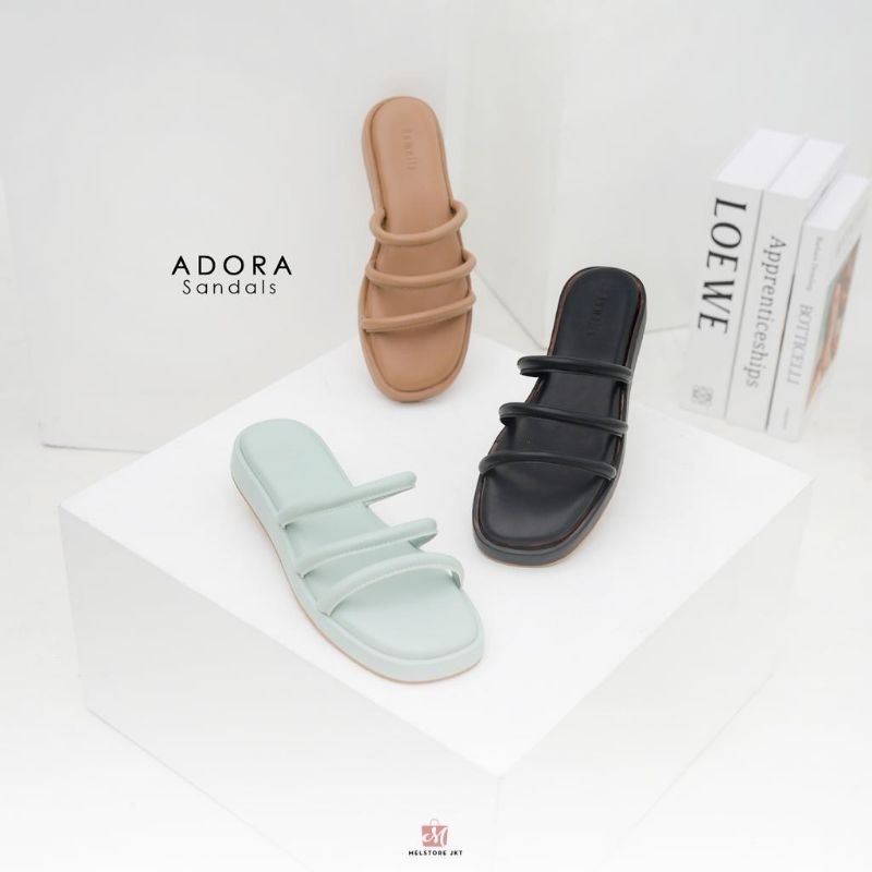 Damelia Melstore jkt Sandal wanita Adora DAMELIA Melstore jkt