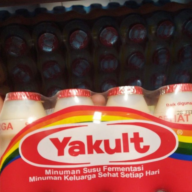 

Yakult 1 pack/5 btl || Yakult Drink Minuman Susu Probiotik ||