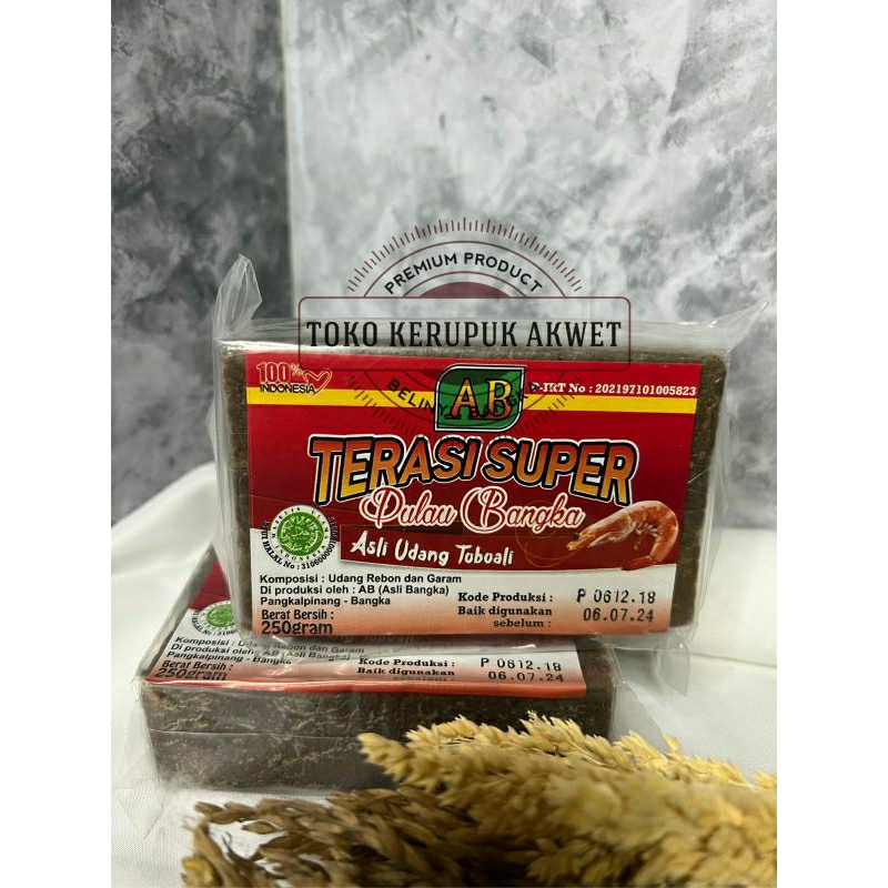 

Terasi Super AB [ TOKO KERUPUK AKWET ]