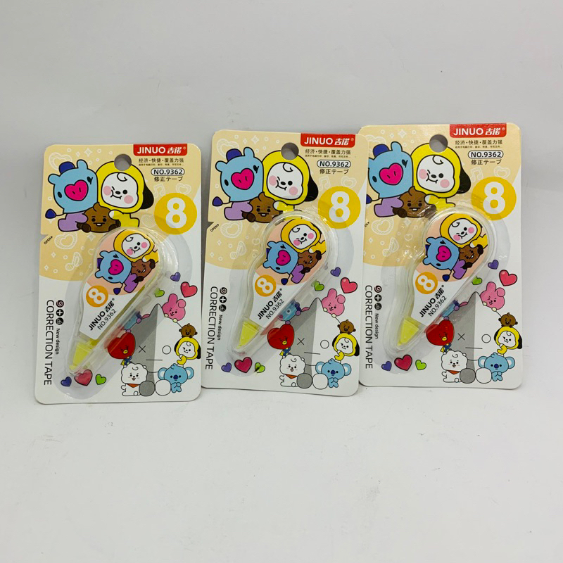 

Correction Tape Kecil Jinuo No 9260, 8513, 8514, 8504 dan 8541