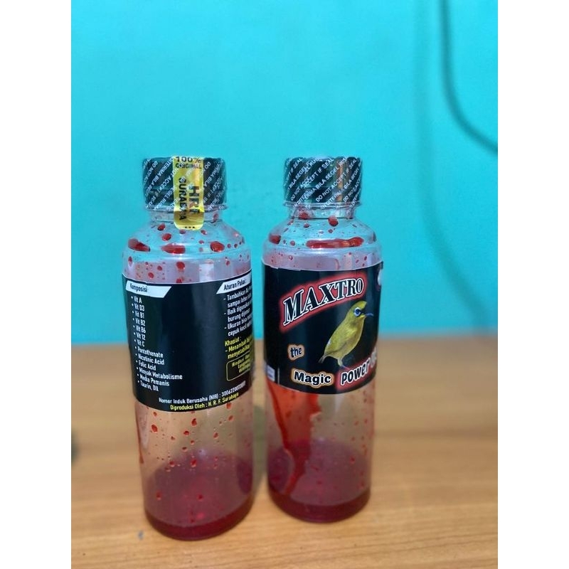 ( TERBARU ) MAXTRO DEXTRO MAGiC POWER LIQUID VITAMIN BURUNG PLECI COLIBRI GANTANGAN DOPING PLECI DOP