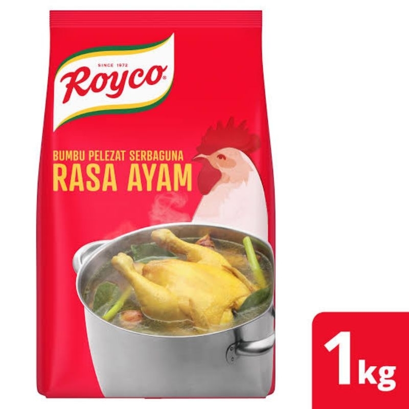 

ROYCO BUMBU PELEZAT SERBAGUNA SERBA GUNA 1 KG 1KG PENYEDAP REMPAH SEDAP ENAK NIKMAT BUMBU COCOK UNTUK USAHA BISNIS JUALAN MAKANAN MASAKAN DEPOT WARUNG RESTORAN RUMAH MAKAN DAPUR MASAK RESEP SUP SOP KUAH TUMISAN GURIH INSTAN SOTO MIE KALDU BAWANG BUBUK