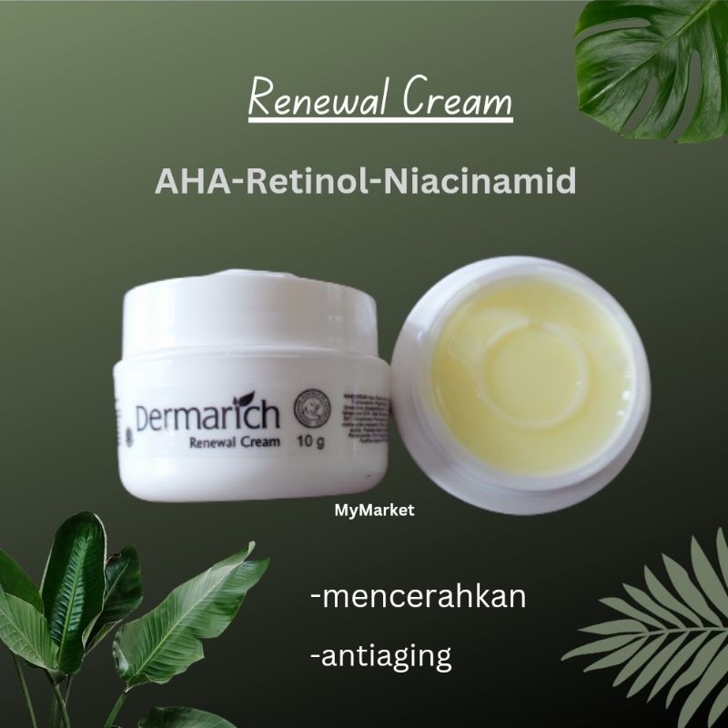 DERMARICH RENEWAL CREAM Malam Pemutih