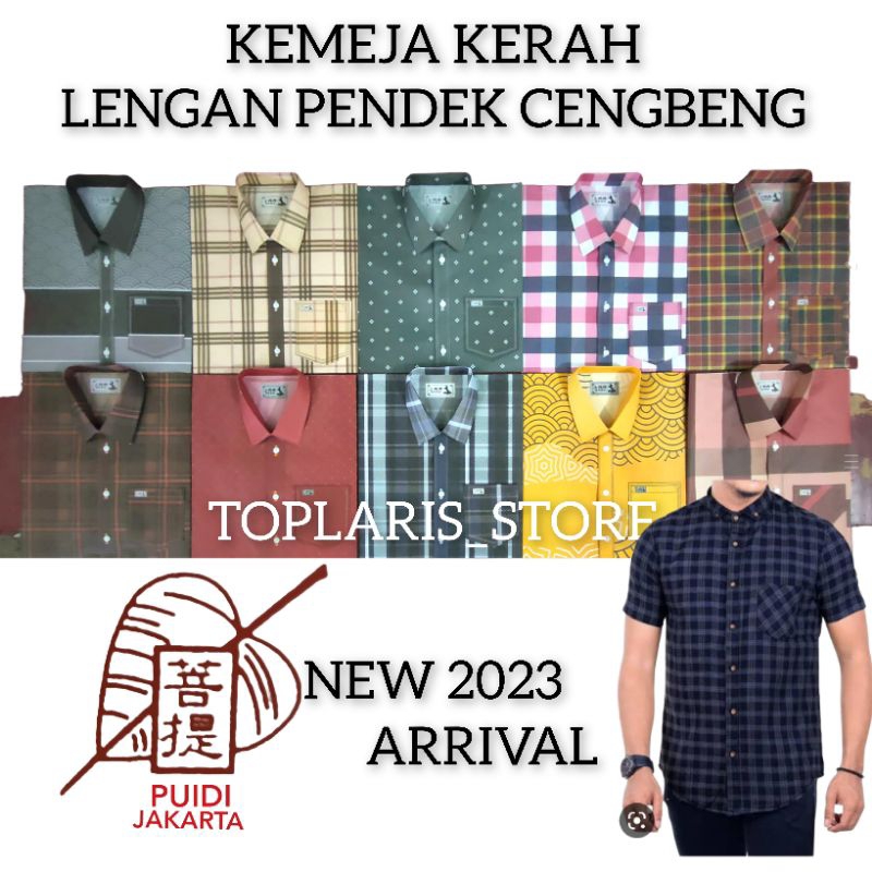 Baju Kemeja Cowok Sembahyang Chengbeng Kertas 21A
