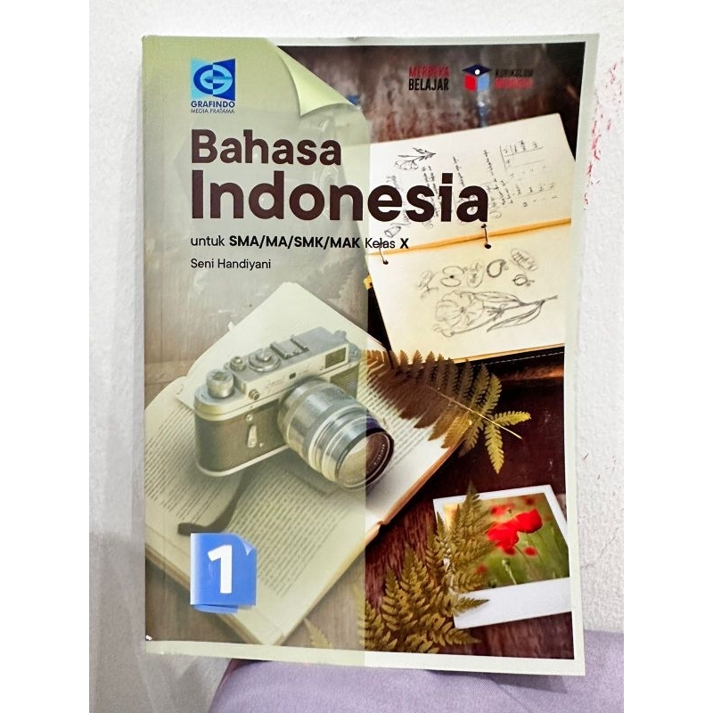Bahasa Indonesia SMA Kelas X /10 Kurikulum Merdeka Grafindo