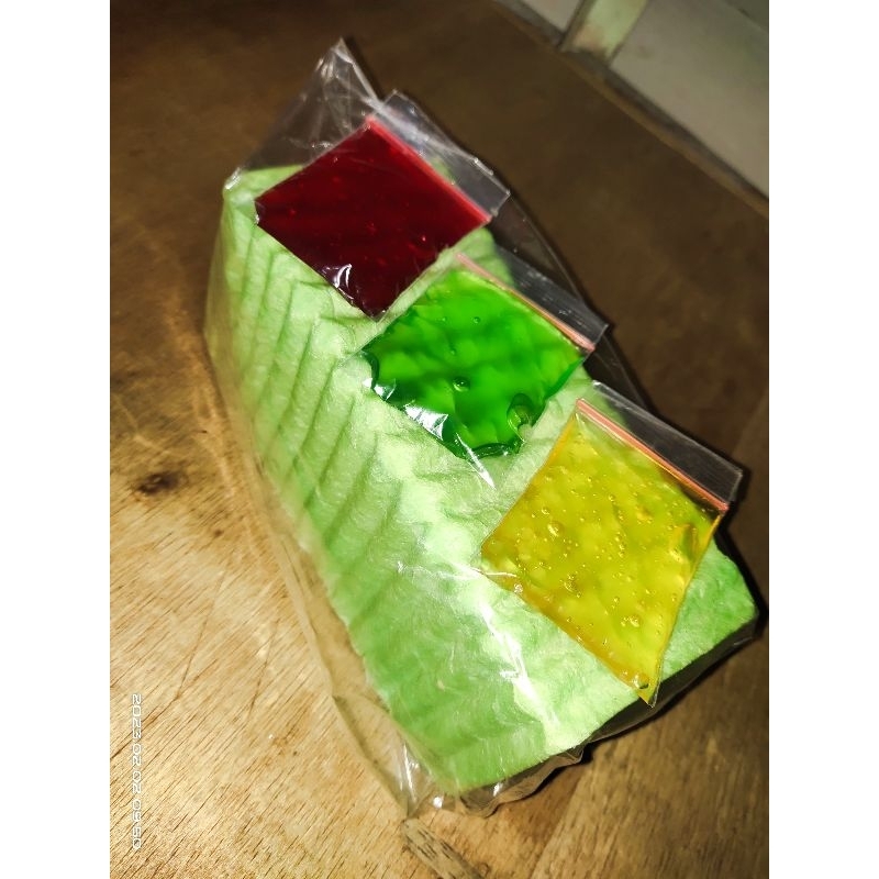 

paket Roti bakar pandan + 3pcs selai