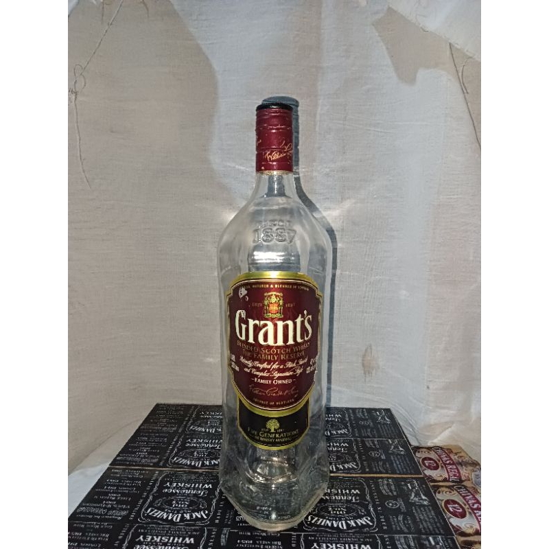 botol bekas botol kosong botol kaca ukuran 1,125l