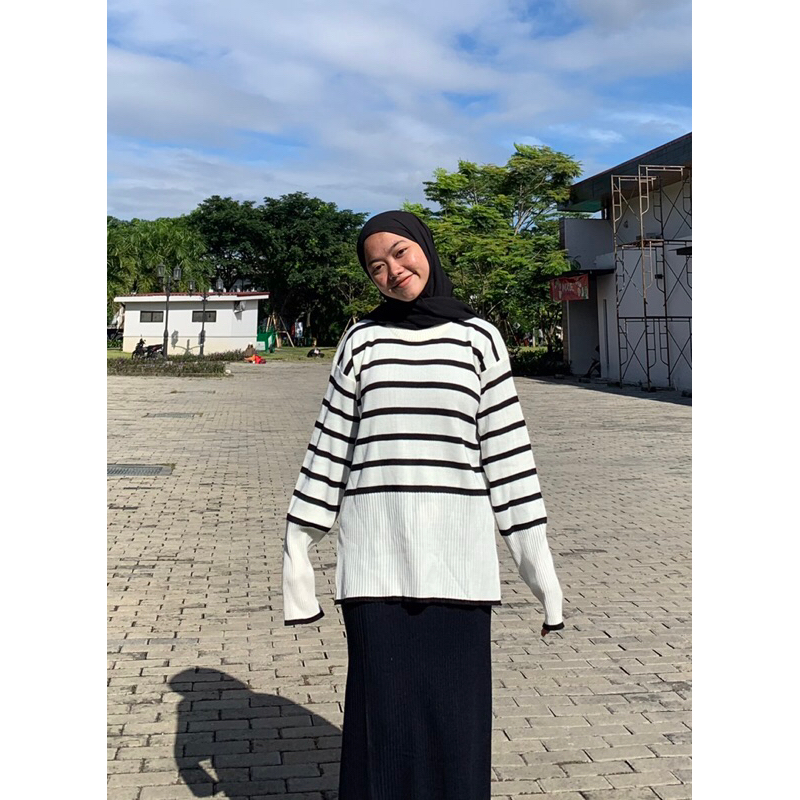 HARU knit oversize switer/rajut premium