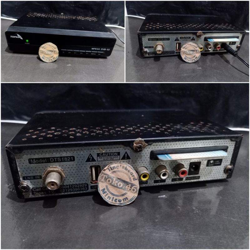 STB Set Top Box DVB Receiver Parabola TopasTv Digital DTS1821 DTS 1821Like T2 DVBT2 S2 2 Nexmedia V4