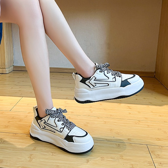 Sepatu Wanita Korean Style Sepatu Sneaker Perempuan Tali Unik Import New Woman Casual Shoe SP-251