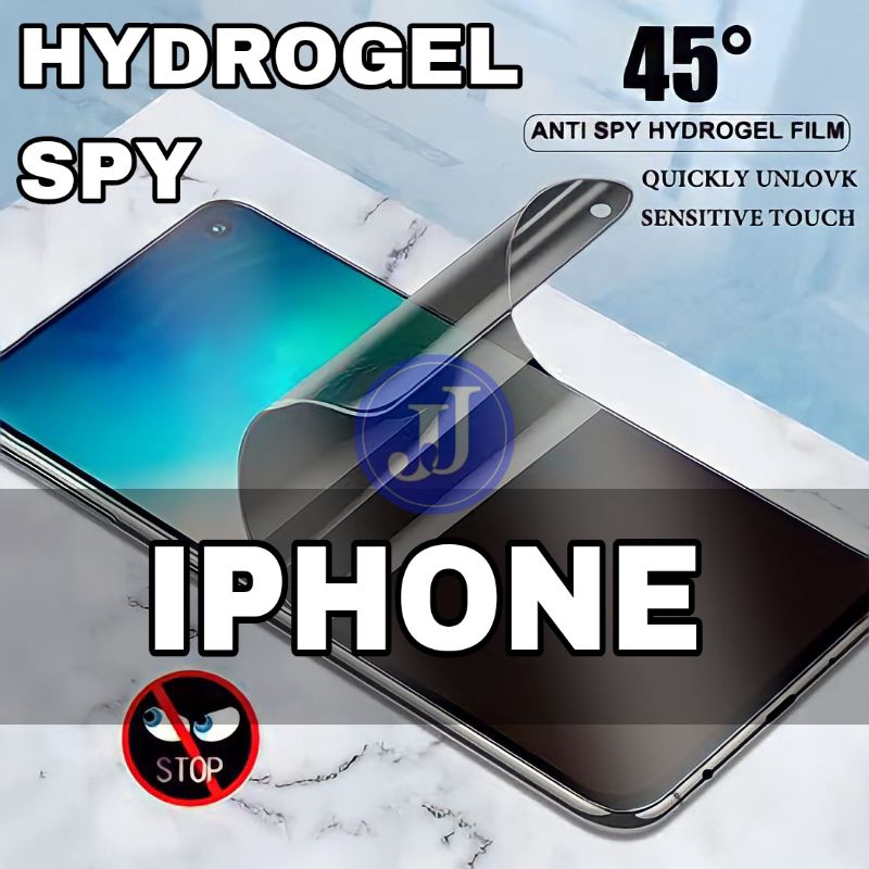 Tg Anti Gores Pelindung Layar Tempered HYDROGEL SPY IPHONE 5S 6 7 8 SE 2020 6+ 7+ 8+ X XS XR XS MAX 11 11 PRO 11 PRO MAX 12 MINI 12 12 PRO 12 PRO MAX 13 MINI 13 13 PRO 13 PRO MAX 14 14 PRO 14 MAX 14 PRO MAX