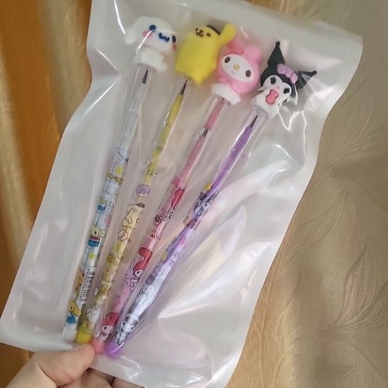 

(snowandbelle) pensil isi 4 sanrio