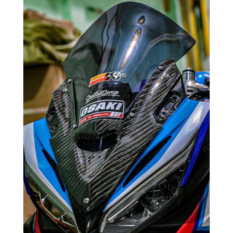 Visor v2 cbr 150r facelift k45g carbon
