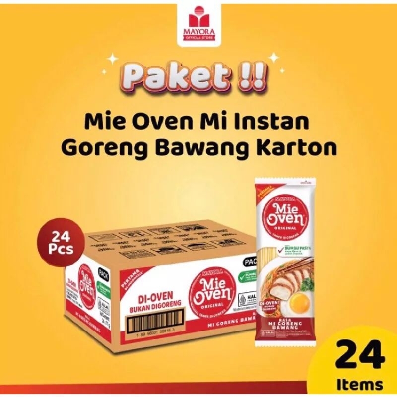 MIE OVEN MAYORA 1 DUS ISI 24 ITEM