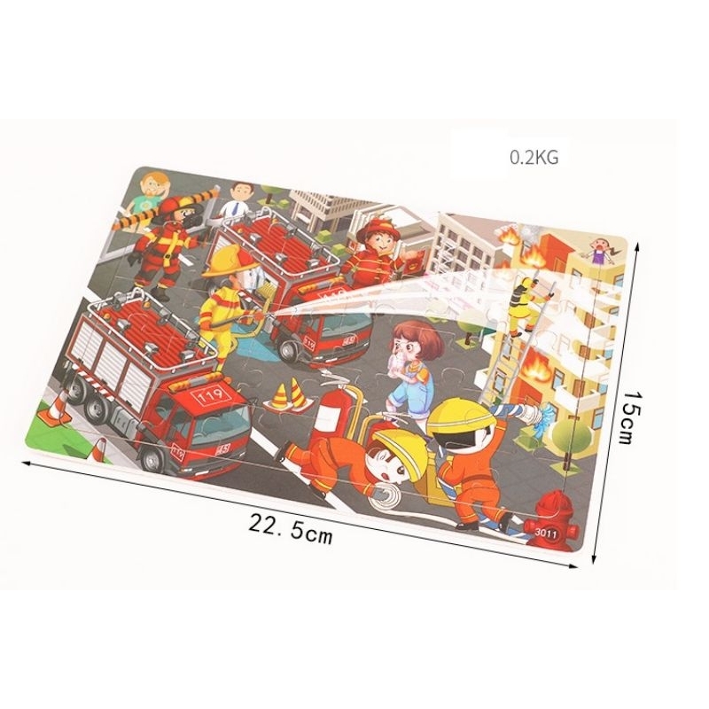 PUZZLE ANAK KARTUN LUCU MURAH 30 KEPING