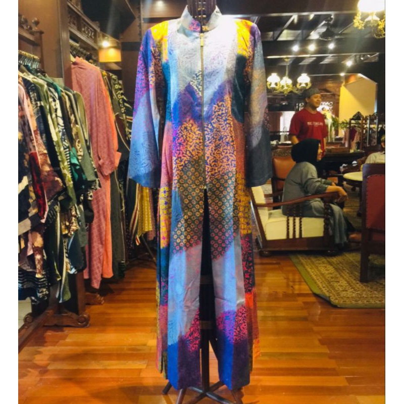 Abaya Cardigan Viscos by Dian Pelangi LIMITED EDITION Busana Muslim Maxi Dress Gamis Kaftan Gaun Out