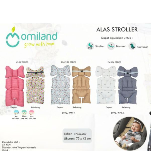 Omiland Alas Stroler 3in1 Panda Series - OYA7716