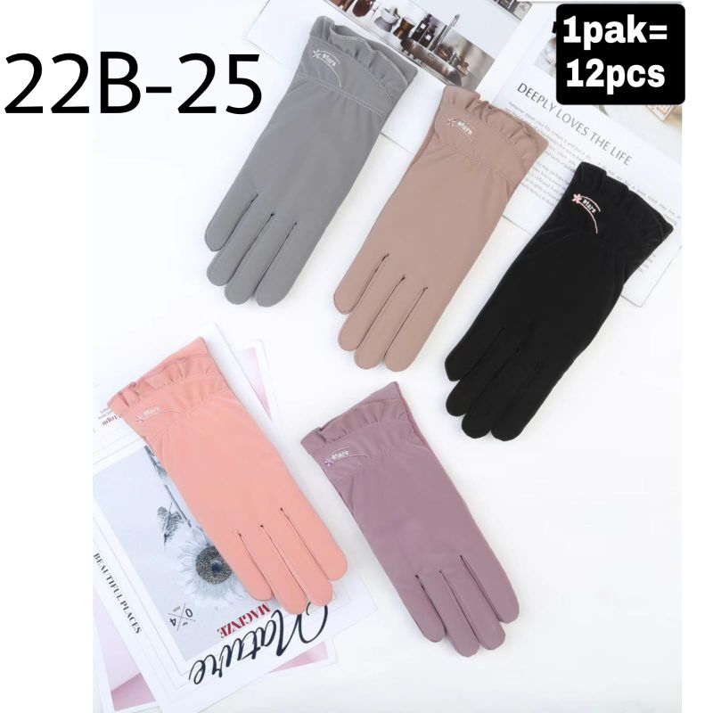 sarung tangan wanita touch screen fashion tebal 22B-25