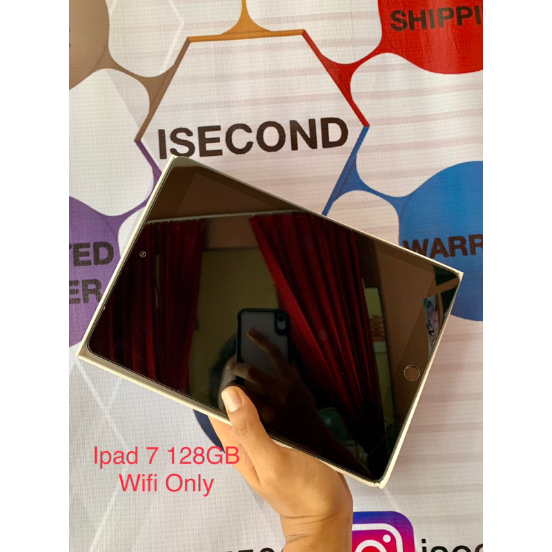 Ipad 7 128GB Wifi Only Second Fullset Original Mulus