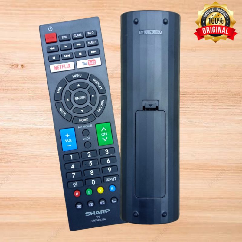 Remot Remote TV Sharp Lcd Led Smart TV Sharp Original