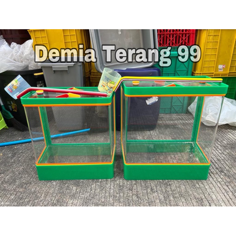 AQUARIUM ES BUAH + Gayung / Toples Es Buah
