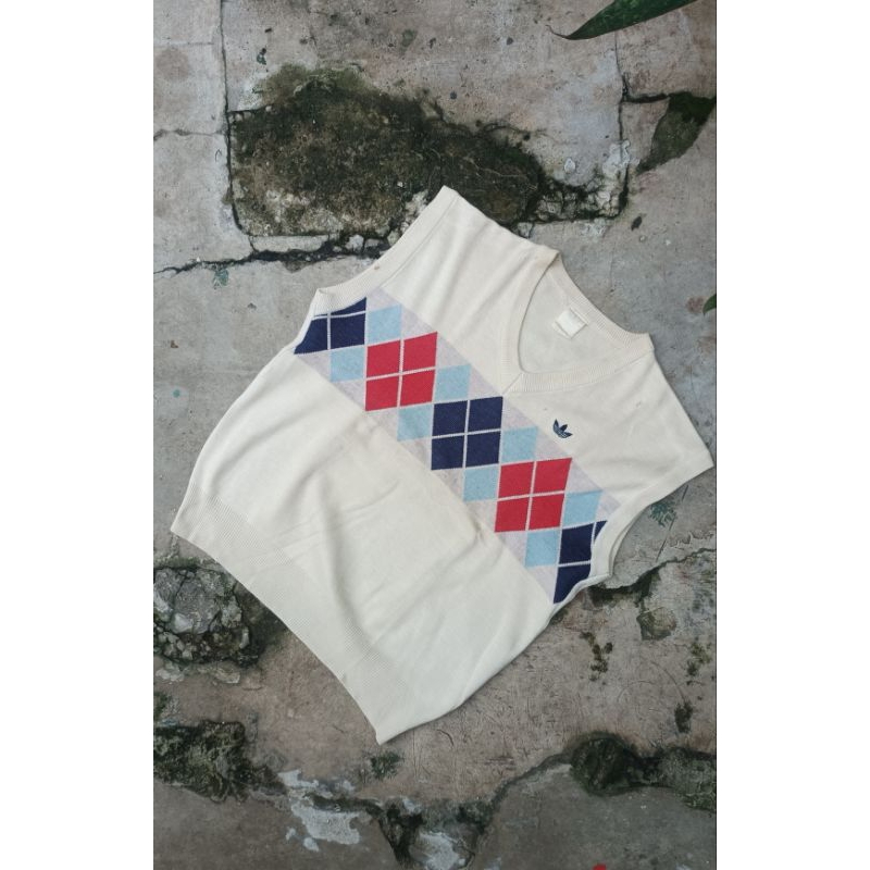 VEST RAJUT ADIDAS SECOND