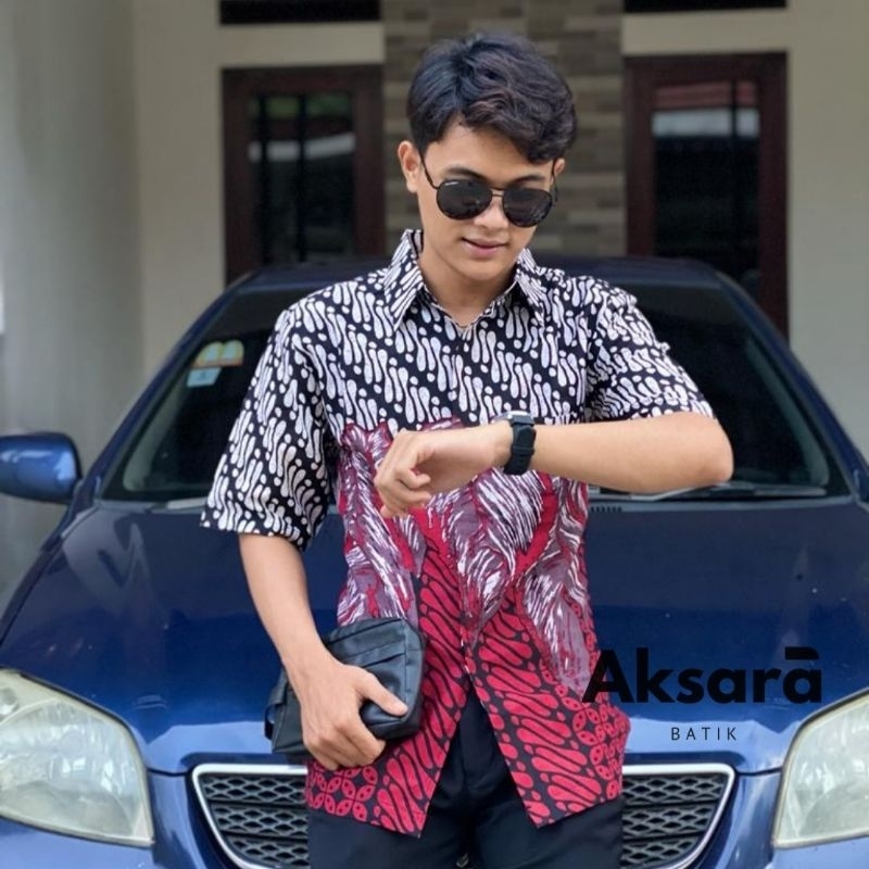 Batik Pria Premium Lengan Pendek Full Furing