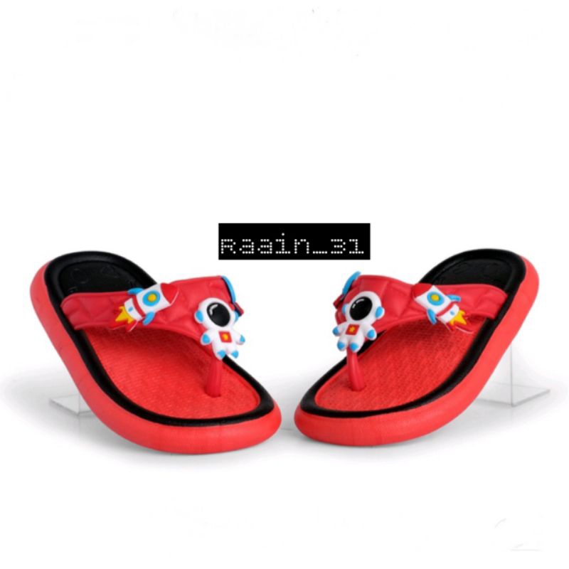 Sandal anak perempuan Laki-Laki import terbaru Sandal jepit anak wanita Dan Cowok premium Sendal nyaman motif smile astronot lentur awet