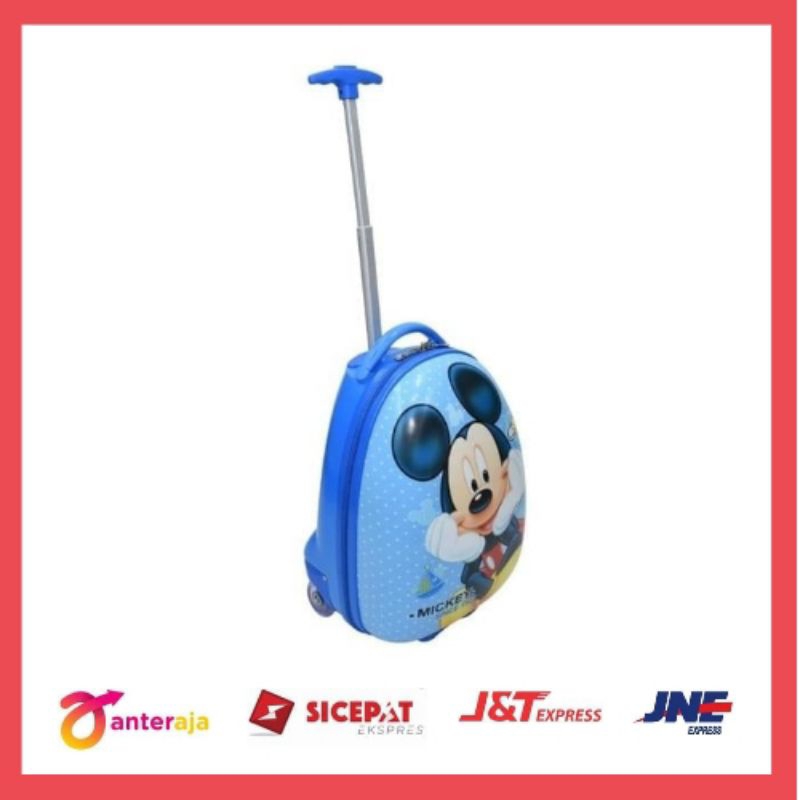 Disney 16 Inci Koper Mickey Egg / Koper Anak Karakter / Koper