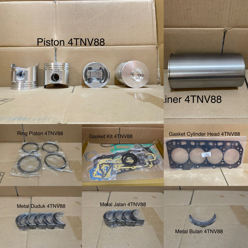 ring piston yanmar 4tnv88